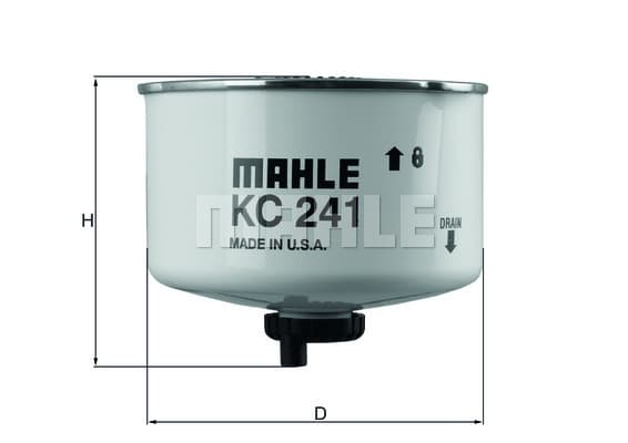 Filter diesel fuel KC241D