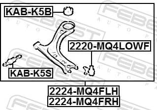 Ball Joint 2220-MQ4LOWF - image 2