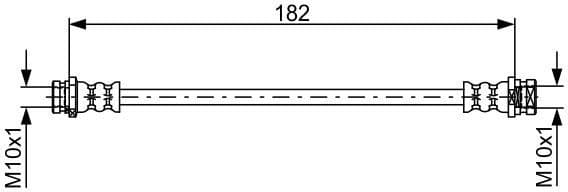 Brake Hose 1 987 481 752 - image 5