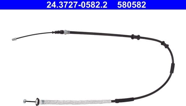 Cable Pull, parking brake 24-3727-0582-2 - image 2