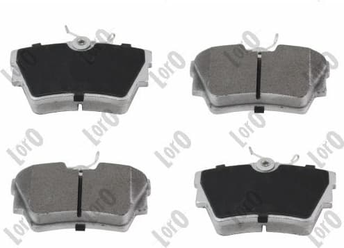 Brake Pad Set, disc brake LORO 231-02-009