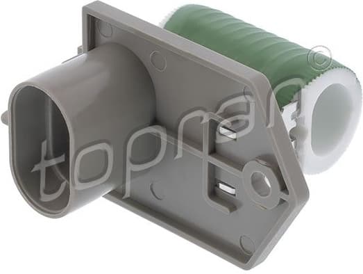 Series Resistor, electric motor (radiator fan) 601 627