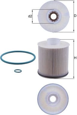 Filter diesel fuel KX486D