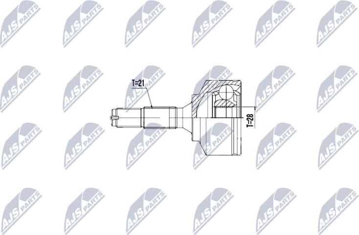 Joint Kit, drive shaft NPZ-CT-025