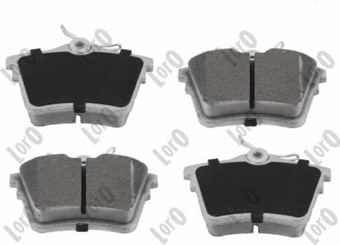 Brake Pad Set, disc brake LORO 231-02-062