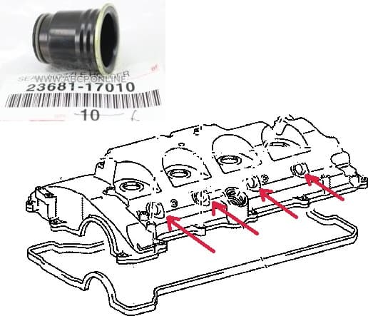 Injector heat seal 2368117010