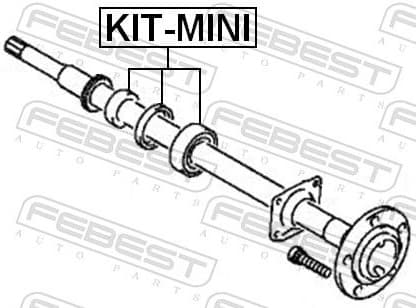 Bearing, drive shaft KIT-MINI - image 2