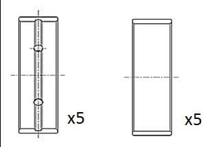 Crankshaft Bearing BM1058-STD