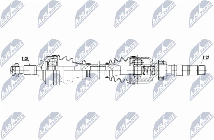 Drive Shaft NPW-PE-101