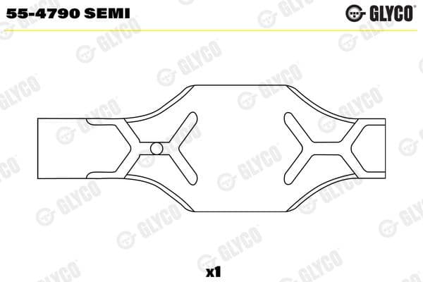 Small End Bushes, connecting rod 55-4790 SEMI
