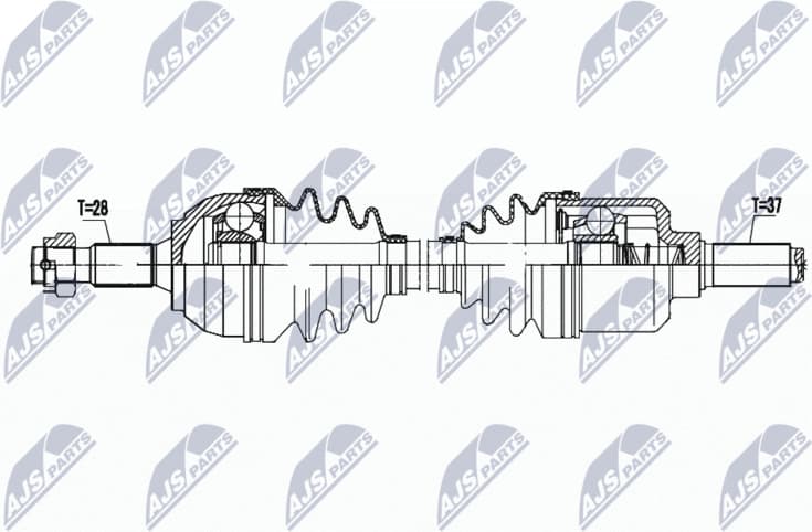 Drive Shaft NPW-PE-093
