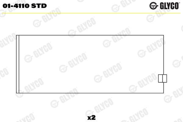 Connecting Rod Bearing 01-4110 STD