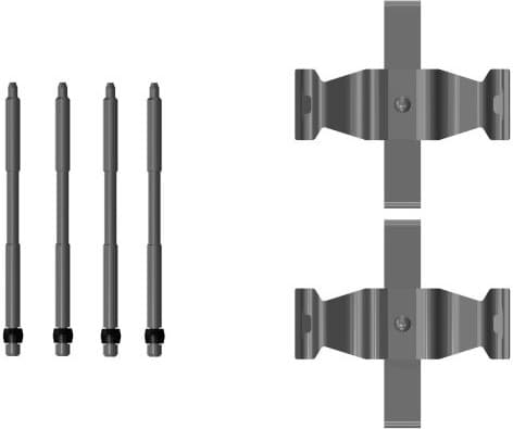 Accessory Kit, disc brake pad 82555100