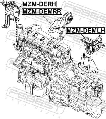 Mounting, engine MZM-DEMRR - image 2