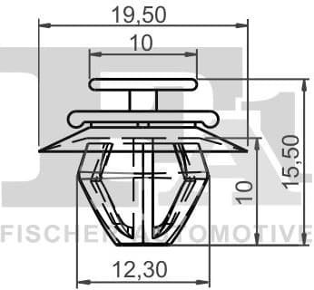 Clip, trim/protection strip 21-40021.10 - image 2