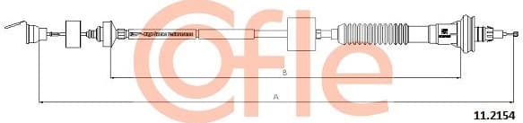 Cable Pull, clutch control 92.11.2154