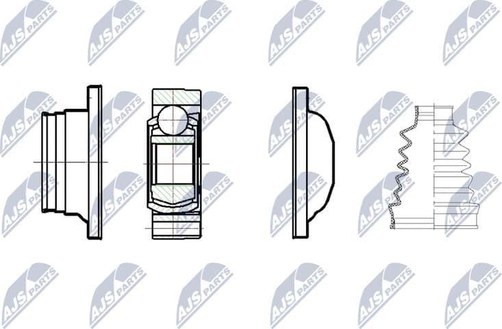 Joint Kit, drive shaft NPW-ME-097