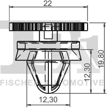 Clip, trim/protection strip 21-40015.10 - image 2