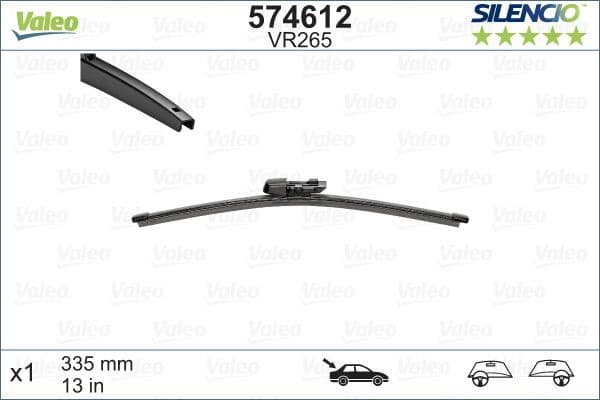 Wiper Blade SILENCIO REAR 574612 - image 4