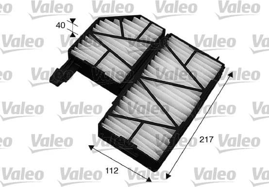 Filter, cabin air VALEO ESSENTIAL 715563 - image 2