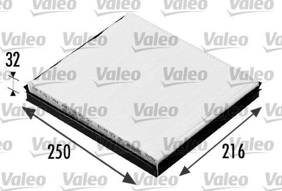 Filter, cabin air VALEO ESSENTIAL 698685 - image 2