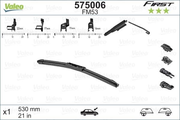Wiper Blade FIRST MULTICONNECTION 575006 - image 6