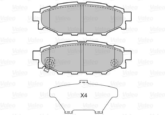 Brake Pad Set, disc brake 598929 - image 3