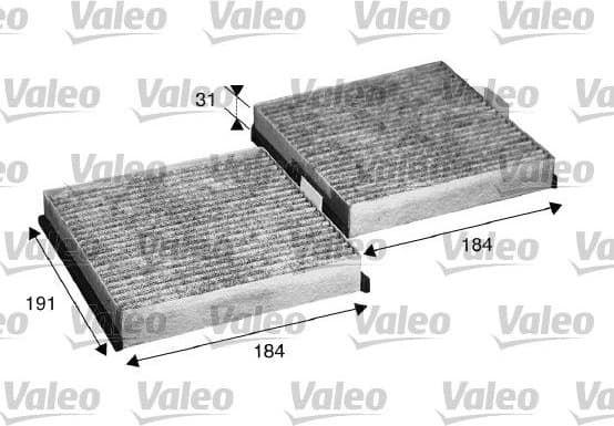 Filter, cabin air VALEO PROTECT 715568 - image 2