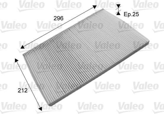 Filter, cabin air VALEO ESSENTIAL 715573 - image 2