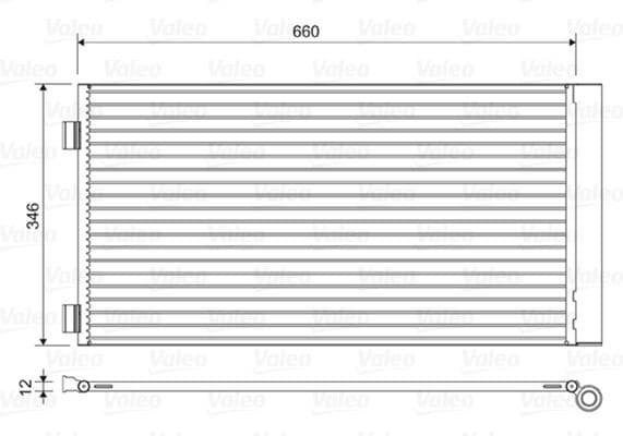 Condenser, air conditioning 814408 - image 2