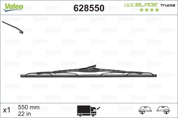 Wiper Blade OPTIBLADE TRUCKS 628550 - image 6