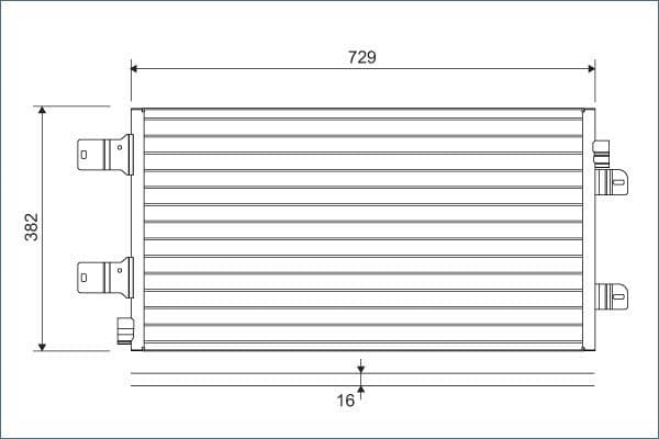Condenser, air conditioning 814003 - image 2