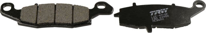 Brake Pad Set, disc brake Organic Allround MCB682