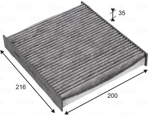 Filter, cabin air VALEO PROTECT 715725 - image 4