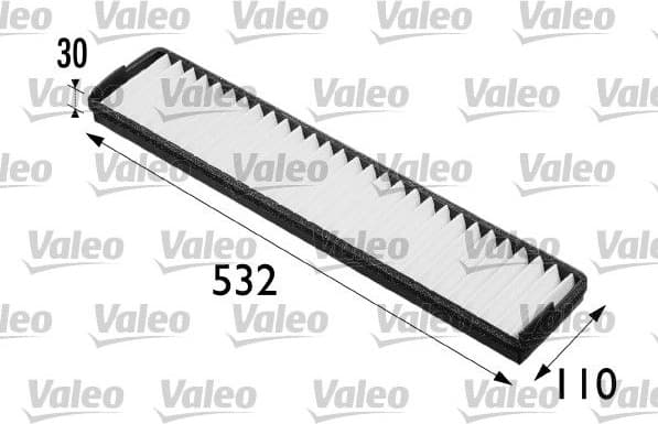 Filter, cabin air VALEO ESSENTIAL 698168 - image 2