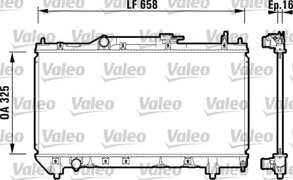 Radiator, engine cooling 732950 - image 2