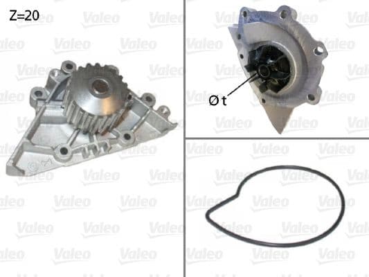 Water Pump, engine cooling 506720 - image 2