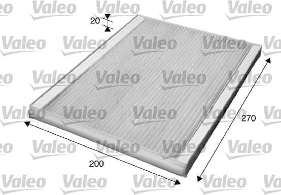 Filter, cabin air VALEO ESSENTIAL 715609 - image 2