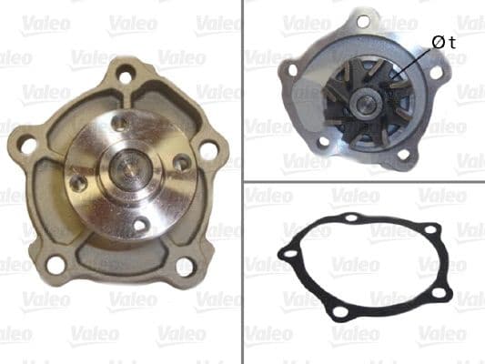 Water Pump, engine cooling 506975 - image 2