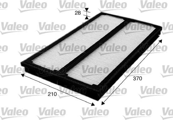 Filter, cabin air VALEO ESSENTIAL 715577 - image 2