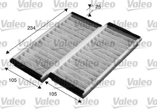 Filter, cabin air VALEO ESSENTIAL 715574 - image 2