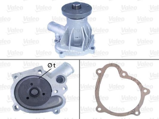 Water Pump, engine cooling 506044 - image 2