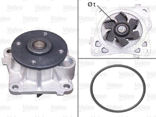 Water Pump, engine cooling 506962 - image 2