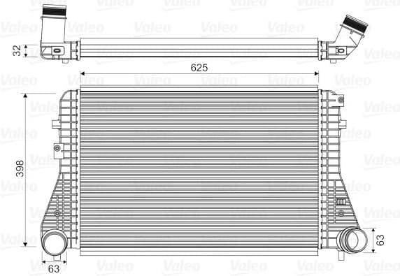 Charge Air Cooler 818674 - image 2