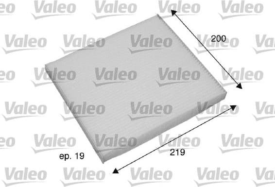 Filter, cabin air VALEO ESSENTIAL 698795 - image 2