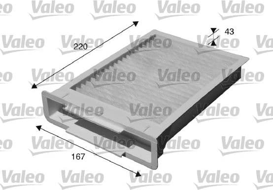 Filter, cabin air VALEO ESSENTIAL 715515 - image 2