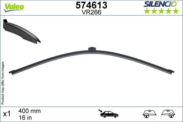 Wiper Blade SILENCIO REAR 574613 - image 4