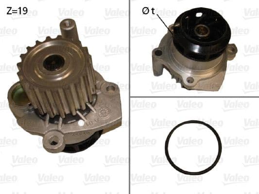 Water Pump, engine cooling 506700 - image 2