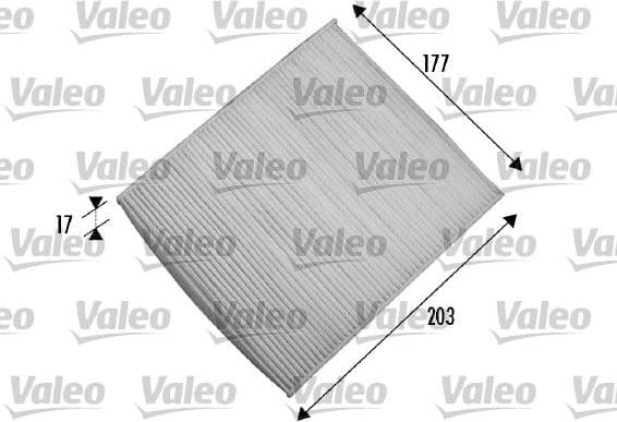 Filter, cabin air VALEO ESSENTIAL 698866 - image 2