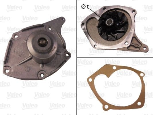 Water Pump, engine cooling 506863 - image 2
